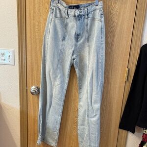 GAP High Rise Wide-Leg Denim Jeans